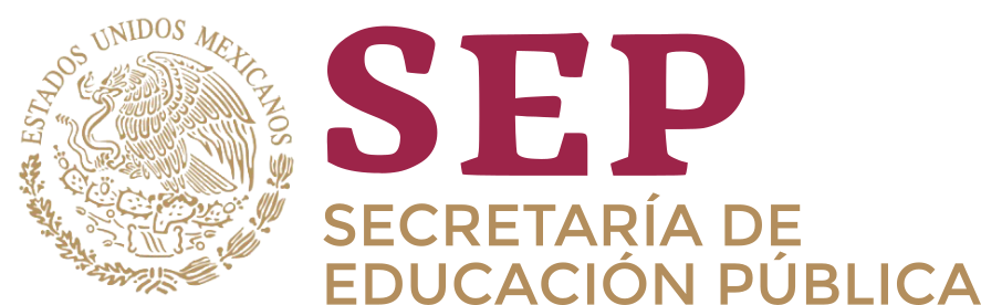 [Logotipo de la Secretaría de Educación Pública]
